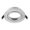 Kruhová - LA 1007445 NEW TRIA® 95 kroužek pro vestavbu do stropu, D: 11 H: 2,6 cm, IP 20, hliník - BIG WHITE (SLV)