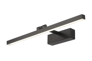 LED nástěnné svítidla - LED zrcadlo / nástěnné světlo 14W - černé tělo