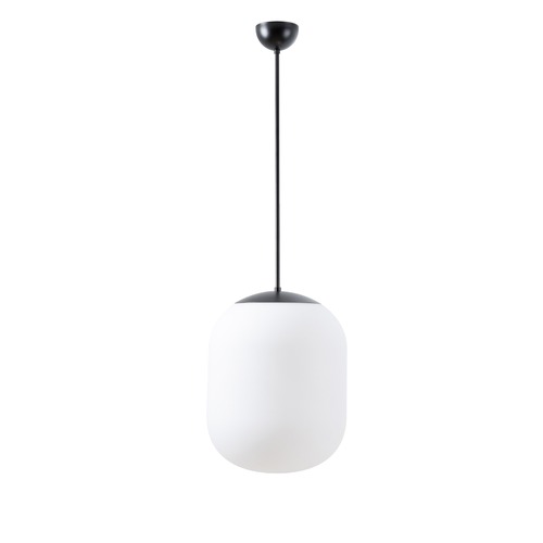Koule - OS TAN66401 TANIA P1 závěsné skleněné svítidlo černá / bílá IP40 3000 K 27W LED - OSMONT - foto 1