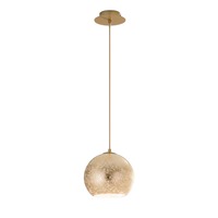 Koule - FAN I-VANITY/S20 ORO Závěsné svítidlo VANITY zlatá, 1xE27, 20 x 20 x 120 cm - FANEUROPE