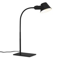 Stolní lampy pracovní - BRILO 7407-015 Stolní lampa, 23 cm, 1x. E27, max. 10 W, černá - BRILO