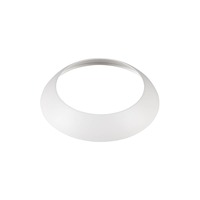 Stínidla, kryty, clony - LA 1008190 LIGHT EYE® 150 ozdobný kroužek, matně bílý - BIG WHITE (SLV)