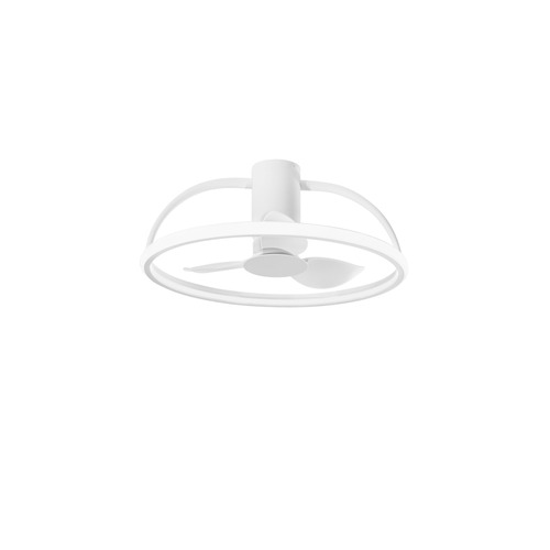 Ventilátory - FAN LED-HADLEY-BCO Stropní ventilátorové LED svítidlo VENTILATORE, 55 W, CCT, 5250 lm, bílá, pr. 60 x 25 cm - FANEUROPE - foto 1