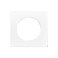 Stínidla, kryty, clony - CEN SP65-SBI Rámeček pro svítidlo SPOT65 hranatý bílá  - CENTURY