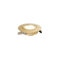Kruhová - FAN INC-ZENIT-5W ORO Svítidlo ZENIT, zlatá, 9 x 2.5 cm, IP44, LED 6W, 3000K - FANEUROPE