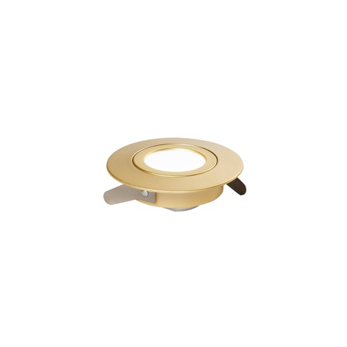 Kruhová - FAN INC-ZENIT-5W ORO Svítidlo ZENIT, zlatá, 9 x 2.5 cm, IP44, LED 6W, 3000K - FANEUROPE - foto 1