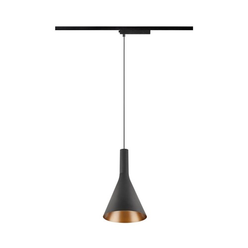 Svítidla - LA 1010797 LALU® SET 1~ Závěsné svítidlo, LED Base, CONE 15, PHASE, délka závěsu 200 cm, 2700/3000K, 40°, černá - BIG WHITE (SLV) - foto 1