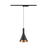 Svítidla - LA 1010797 LALU® SET 1~ Závěsné svítidlo, LED Base, CONE 15, PHASE, délka závěsu 200 cm, 2700/3000K, 40°, černá - BIG WHITE (SLV)