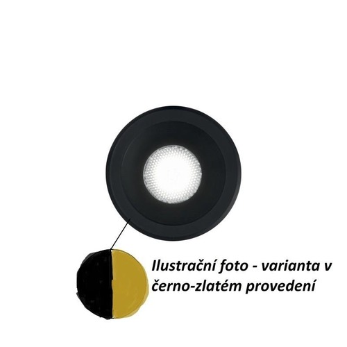Kruhová - ILUX 244853 VIRUS BK GD - IDEALLUX - foto 1