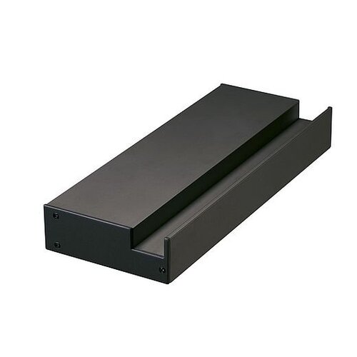 Al profily k přisazení - LA 213660 GLENOS Profi profil nástěnného nosiče , vč. koncových krytek, matný černý, 20 cm - BIG WHITE (SLV) - foto 1