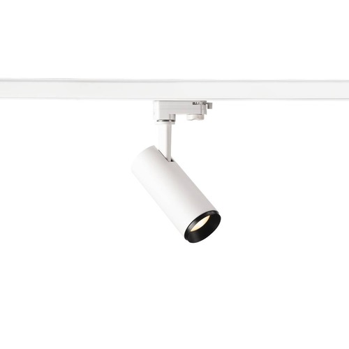 Svítidla - LA 1004086 3~ NUMINOS® PHASE S 3fázové systémové svítidlo bílá/černá 3000 K 24° - BIG WHITE (SLV) - foto 1