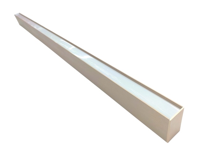 Lineární LED světla - LED plastové lineární světlo 38W 3CCT CHAMPAGNE GOLD - foto 1