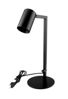 Stolní lampy dekorační - IMPR 346087 Deko-Light stolní lampa - Can Tilt, 1x 7,5 W GU10, černá - LIGHT IMPRESSIONS