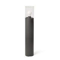 Sloupková - FARO 71749 KILA 700 sloupková lampa, tmavě šedá, transparentní - FARO