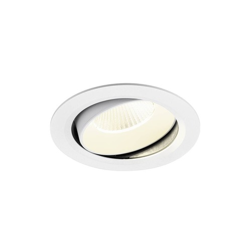 Kruhová - LA 1010021 NUMINOS® MOVE XL Stropní vestavné svítidlo, 4000 K, 40°, IP20, kulaté, bílé - BIG WHITE (SLV) - foto 1