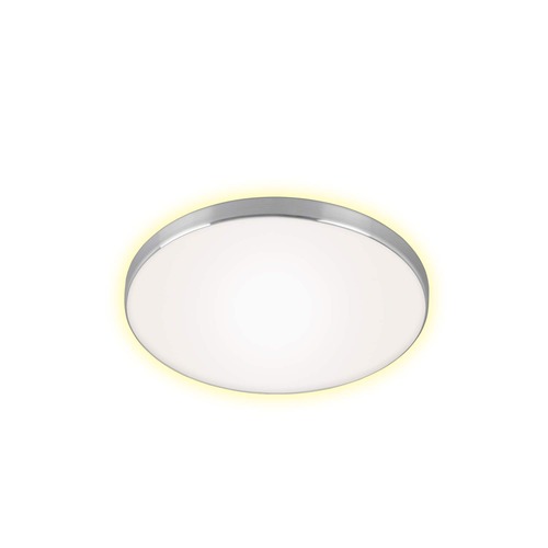 Kruhová - BRI 3443-219 LED stropní svítidlo, pr. 35,5 cm, 18 W, hliník-bílé - BRILONER - foto 1