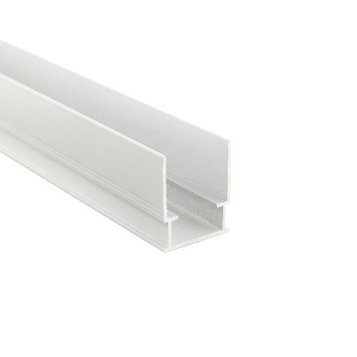 Al profily k zapuštění - IMPR 970801 Deko-Light Combo montážní profil do betonu 2 m, bílá - foto 1