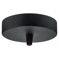 Kotvící prvky, držáky, závěsy - LD 13300-18 Stropní rozeta černá DIY - LEUCHTEN DIREKT / JUST LIGHT
