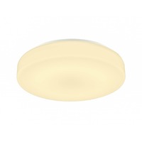 Nástěnná - LA 1002076 LIPSY 40 Drum CW, LED venkovní nástěnné a stropní nástavbové svítidlo, bílá, IP44 3000/4000K - BIG WHITE (SLV)