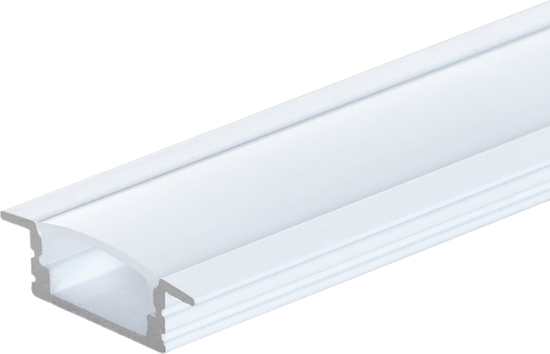 LED páskové profily - Hliníkový profil pro LED pásek L=2m Vestavěný - foto 1