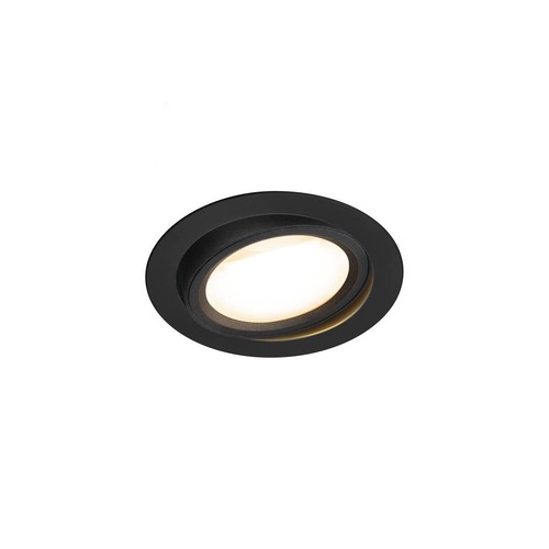 Kruhová - LA 1004668 OCULUS DL MOVE vnitřní LED stropní zápustné svítidlo černé DIM-TO-WARM 2000–3000 K - BIG WHITE (SLV) - foto 1