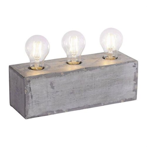 Stolní lampy dekorační - LD 11498-77 SAMIA Stolní lampa v industriálním stylu v železném provedení 3-ramenné s paticemi E27 - LEUCHTEN DIREKT / JUST LIGHT - foto 1