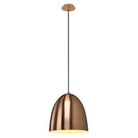 Kónická - LA 133019 PARA CONE 30 závěsná česaná měď 230V E27 60W - BIG WHITE (SLV)