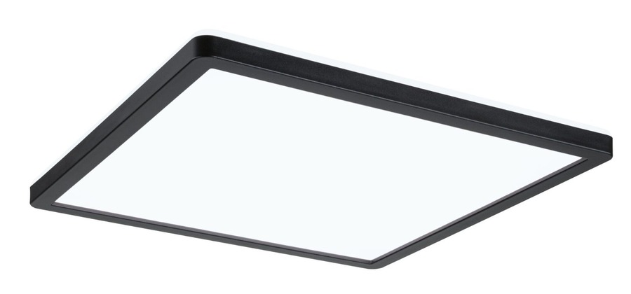Hranatá - P 71015 LED Panel Atria Shine hranaté 293x293mm 4000K černá - PAULMANN - foto 1