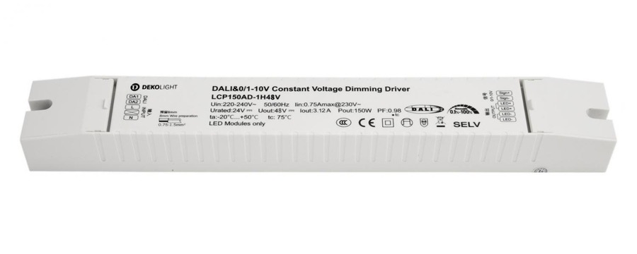 Stabilizované napětí - IMPR 862275 Deko-Light napájení (CV, DC) stmívatelné - BASIC, DIM, CV, LCP150AD-1H48V - foto 1