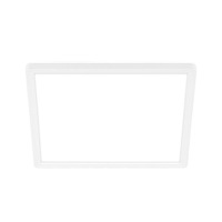 Hranatá - BRILO 3861416 Slim Case stropní svítidlo 29x29 cm - 18W, 2400lm, neutrální bílá, LED, bílé - BRILO