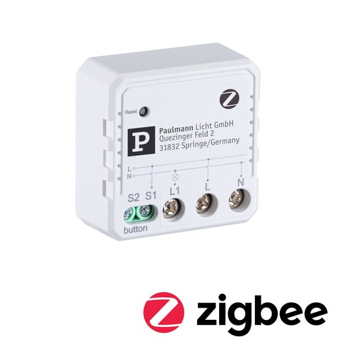 SmartHome Paulmann - P 50139 Aktor Smart Home Zigbee 3.0 On/Off bílá - PAULMANN - foto 1