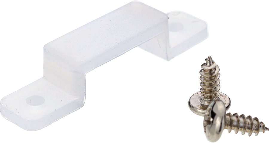 Spotřební materiál a příslušenství - FIX CLIP S 2 SCREWS pro IP67 WATERPROOF STRIP - foto 1