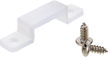 Spotřební materiál a příslušenství - FIX CLIP S 2 SCREWS pro IP67 WATERPROOF STRIP