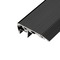 Schodišťové profily - LED profil ST2 černý schodišťový