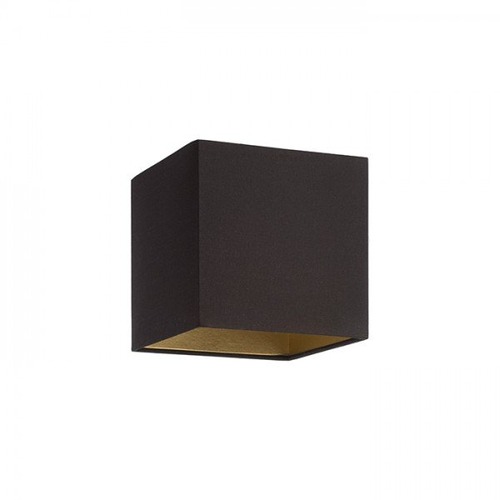 Stínidla, kryty, clony - RED R11812 TEMPO 15/15 stínidlo Polycotton černá / zlatá fólie max. 28W - RED - DESIGN RENDL - foto 1