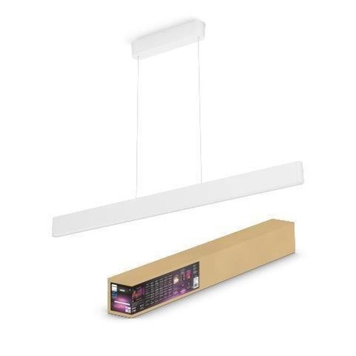 SmartHome Paul Neuhaus - PH 8719514343467 Hue Bluetooth LED White and Color Ambiance Závěsné svítidlo Philips Ensis 8719514343467 2x39W 5500lm 2000-6500K RGB IP20 24V bílé stmívatelné - PHILIPS (929003053301) - foto 1