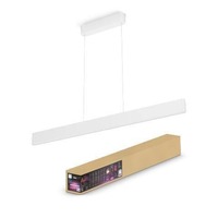 SmartHome Paul Neuhaus - PH 8719514343467 Hue Bluetooth LED White and Color Ambiance Závěsné svítidlo Philips Ensis 8719514343467 2x39W 5500lm 2000-6500K RGB IP20 24V bílé stmívatelné - PHILIPS (929003053301)