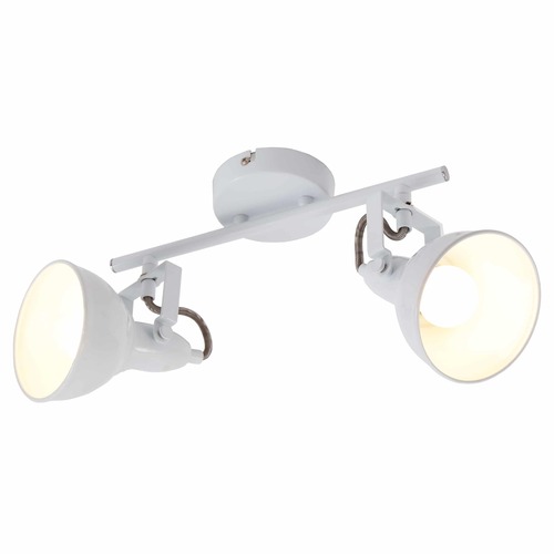 Bodová - BRILO 2049-026 Bodové svítidlo 30,4 cm 2x. E14 40W bílé - BRILO - foto 1