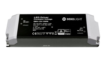 Stabilizované napětí - IMPR 862165 Deko-Light napájení BASIC, CV, Q8H-12-100W konstantní napětí 0-8300 mA IP20 12V DC 100,00 W