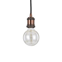 Subtilní - ILUX 122106 Závěsné svítidlo Ideal Lux Frida SP1 rame antico 122106 měděné - IDEALLUX