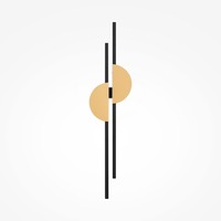 Dekorativní - M MOD179WL-L22BS4K1 Nástěnné svítidlo Skyline 4000K 23W studená bílá 700lm mosaz hliník - MAYTONI