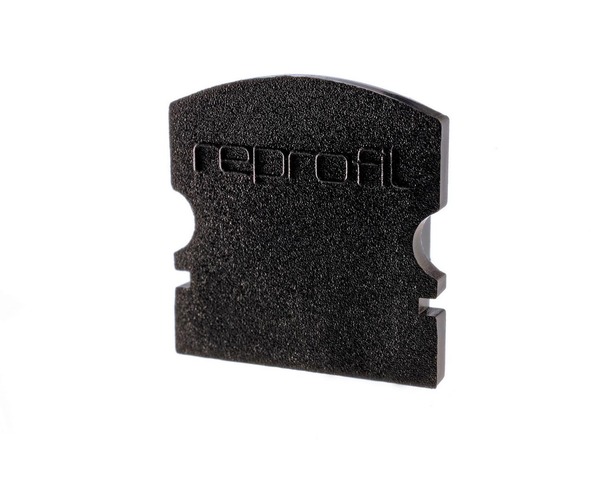 Krytky pro Al profily - IMPR 978552 Koncovka F-AU-02-10 černá 16 mm 2 ks - LIGHT IMPRESSIONS - foto 1