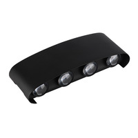 LED nástěnné svítidla - LED nástěnné svítidlo - černé