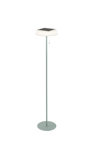 Solární - FAN LED-JIN-PT-VDE Solární stojací lampa Jin (zelená) dobíjecí LED 2,6 W, stmívatelná CCT, IP54, pr. 40 x 147 cm - FANEUROPE - foto 1