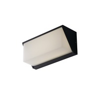 Nástěnná - FAN LED-W-LUXON ANT Venkovní nástěnné svítidlo LED LUXON antracit hliník 12W 1550lm CCT IP54 11x25x9,5 cm - FANEUROPE