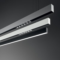 Kotvící prvky, držáky, závěsy - ILUX 277929 Fluo závěsná sada jeden ocelový kabel 2 mt + stropní krytka - IDEALLUX