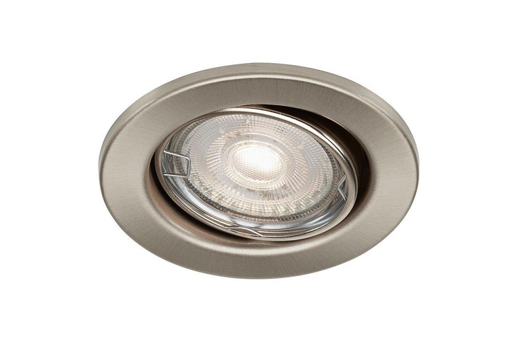 Kruhová - BRILO 8315-012 LED vestavné svítidlo, pr. 8,6 cm, 5 W, matný nikl - BRILONER - foto 1