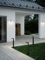 Solární - NOR 2118178003 Rica Square venkovní sloupkové solární svítidlo se zápichem černá - NORDLUX