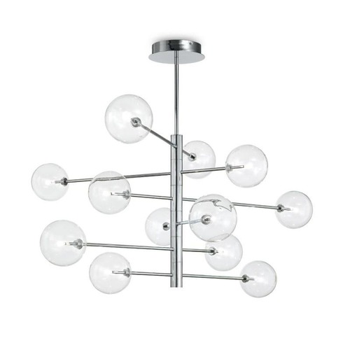 Kruhová - ILUX 200118 EQUINOXE SP12 CROMO - IDEALLUX - foto 1