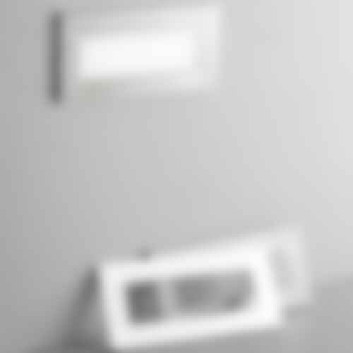 Zapuštěná - FAN INC-BOLT-506S Schodišťové světlo Bolt (bílé/nikl) vestavné, 5 W (650 lm) pohybový senzor, 1,5 W (180 lm), CCT, IP65, 181 x 47 x 81 mm - FANEUROPE - foto 1